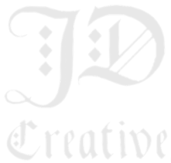 JD Creative logo white